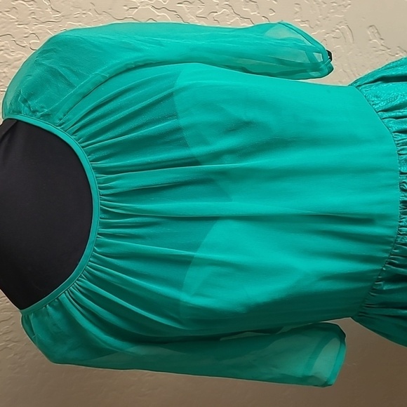 Corey Lynn Calter Jade Silk Mini Dress size 6 - Picture 2 of 9